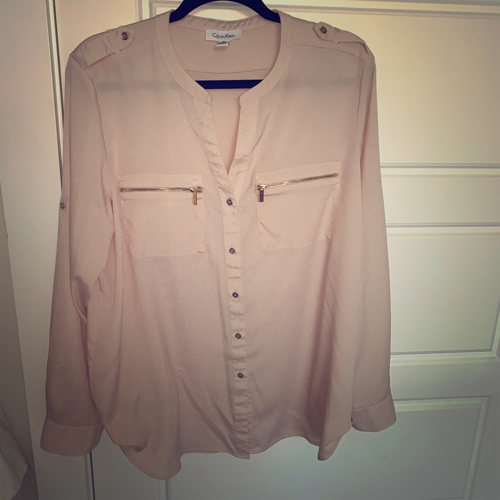 Beige blouse CK